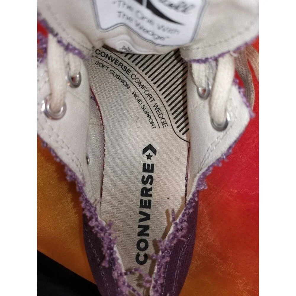 Converse Unisex Jack Purcell Purple Modern Low Sneakers Men Sz 5.5 Women Size 7